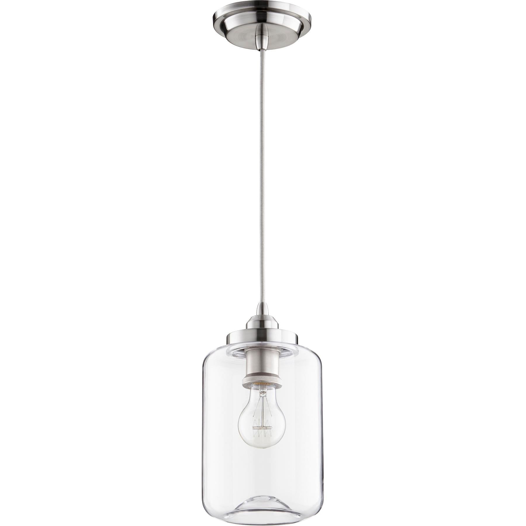 Quorum 846-65 Pendant - Satin Nickel