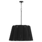 Quorum 851-6-59 Pendant, UL Damp Rated, Matte Black