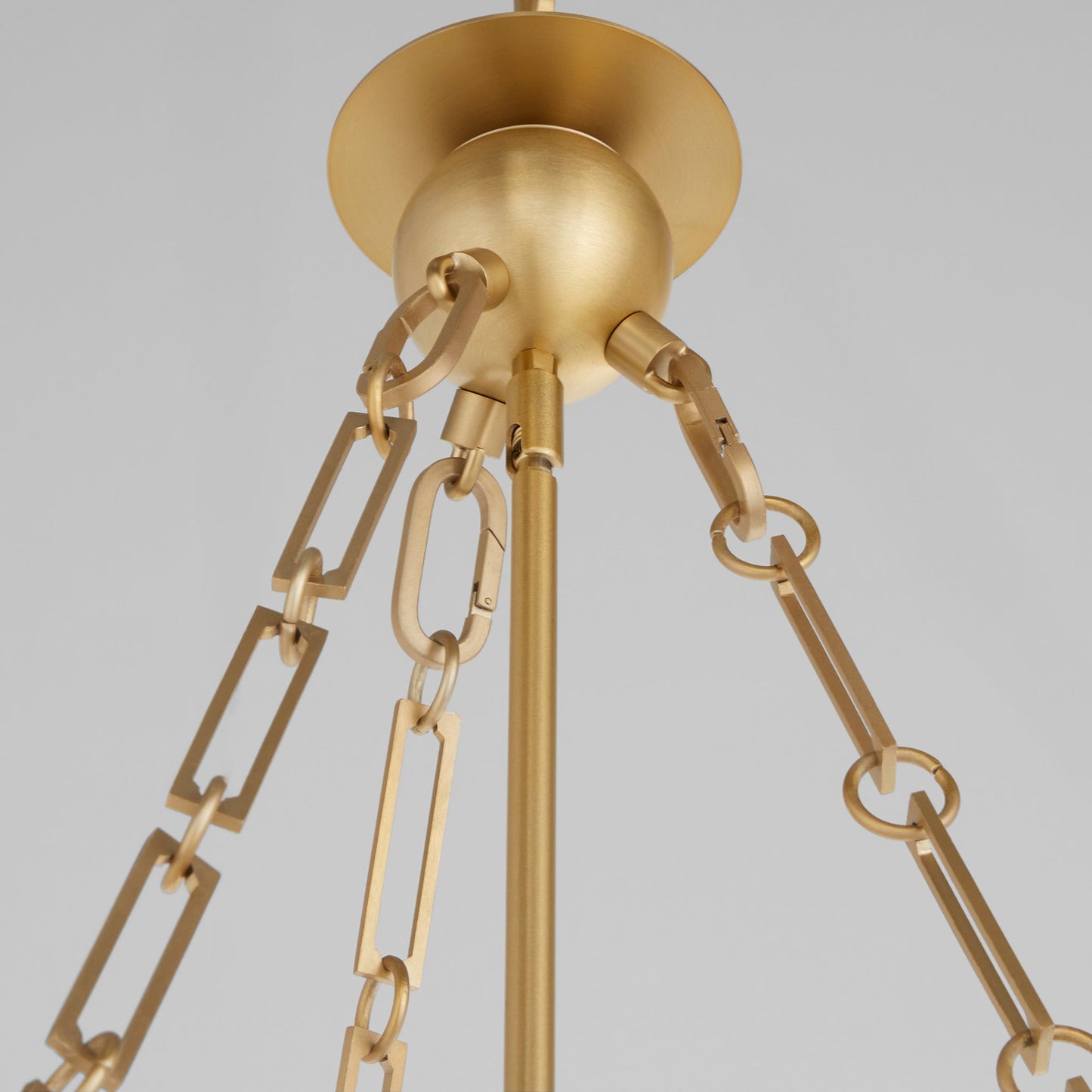 Quorum 8562-12-80 Pendant, UL Damp Rated, Aged Brass
