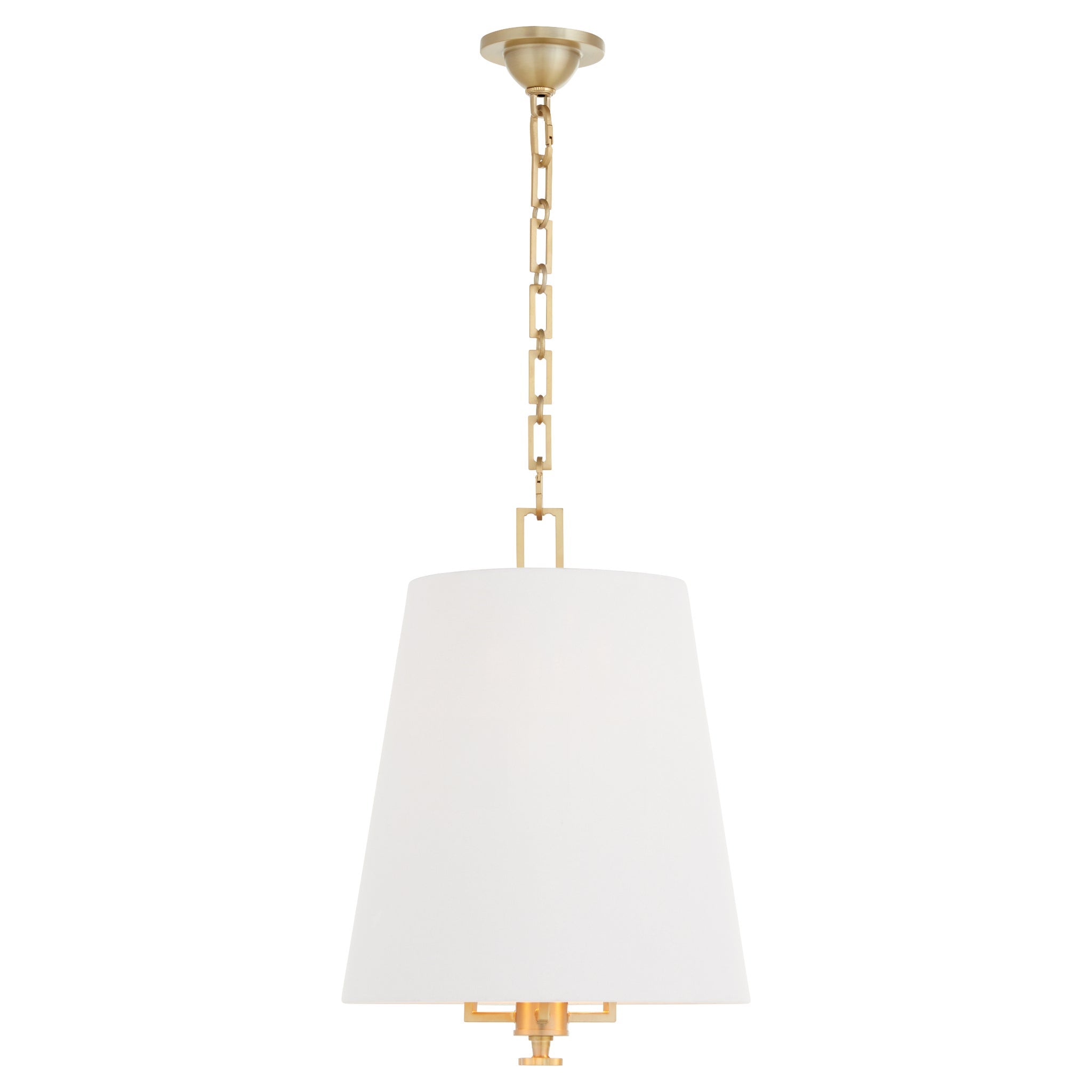 Quorum 8562-3-80 Pendant, UL Damp Rated, Aged Brass