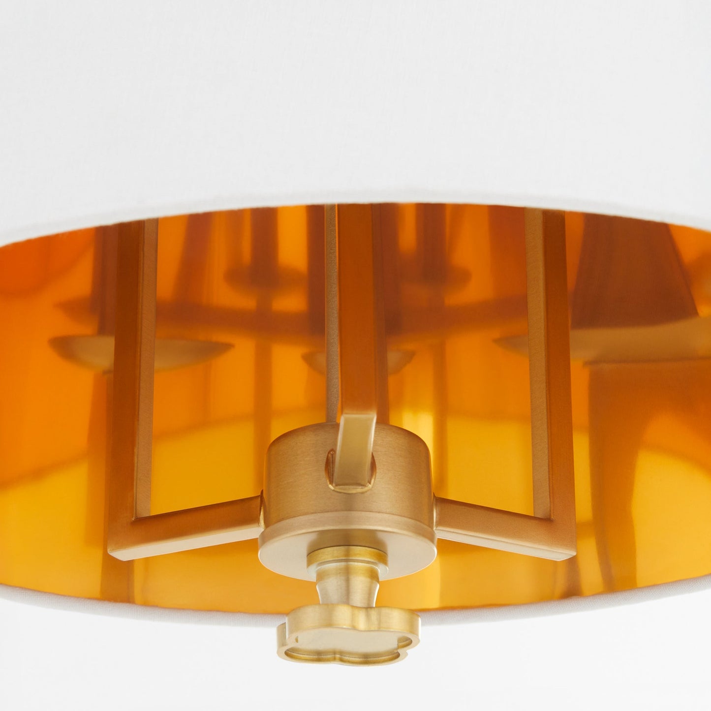 Quorum 8562-3-80 Pendant, UL Damp Rated, Aged Brass