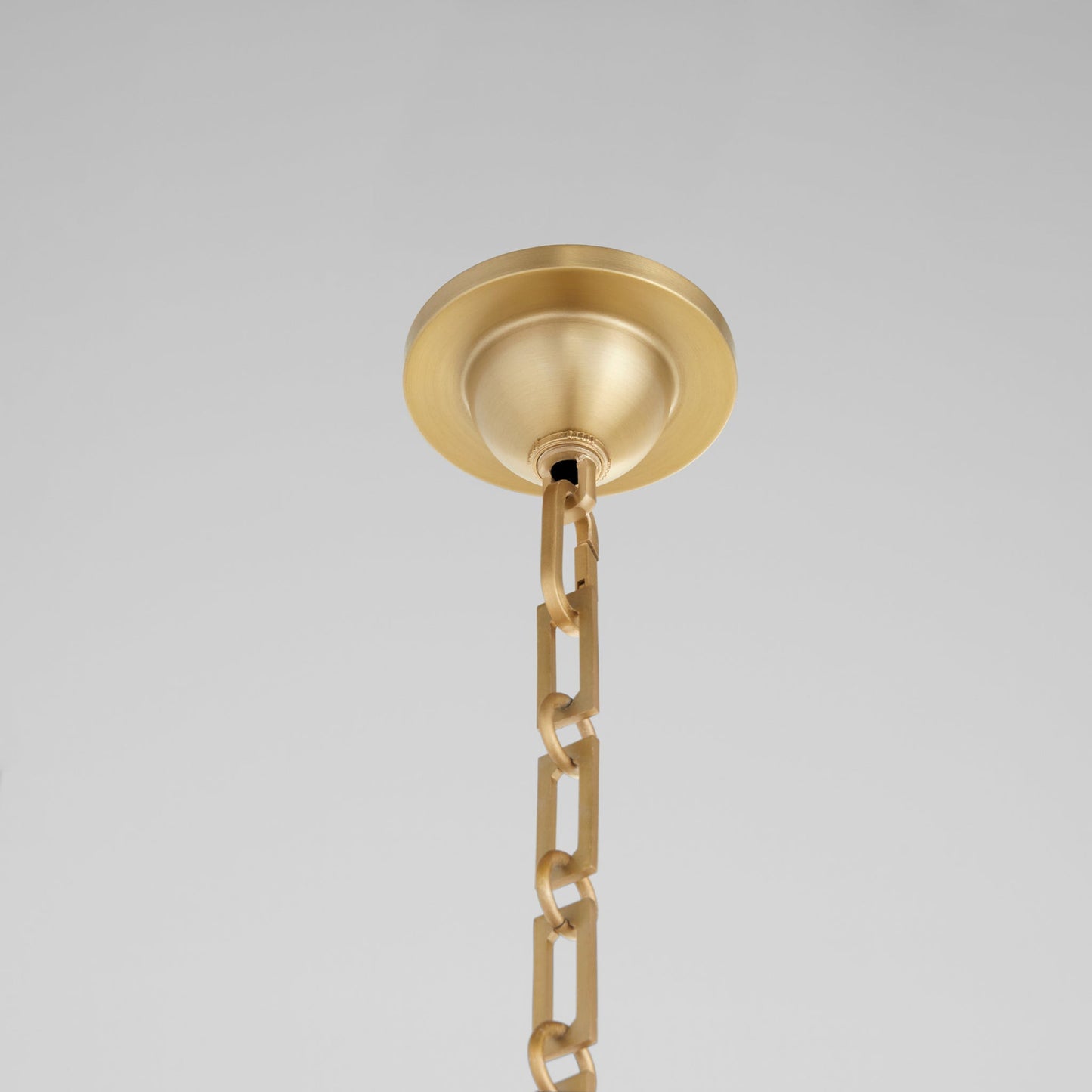 Quorum 8562-6-80 Pendant, UL Damp Rated, Aged Brass