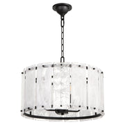 Quorum Prestige 8575-4-59 Pendant - Matte Black