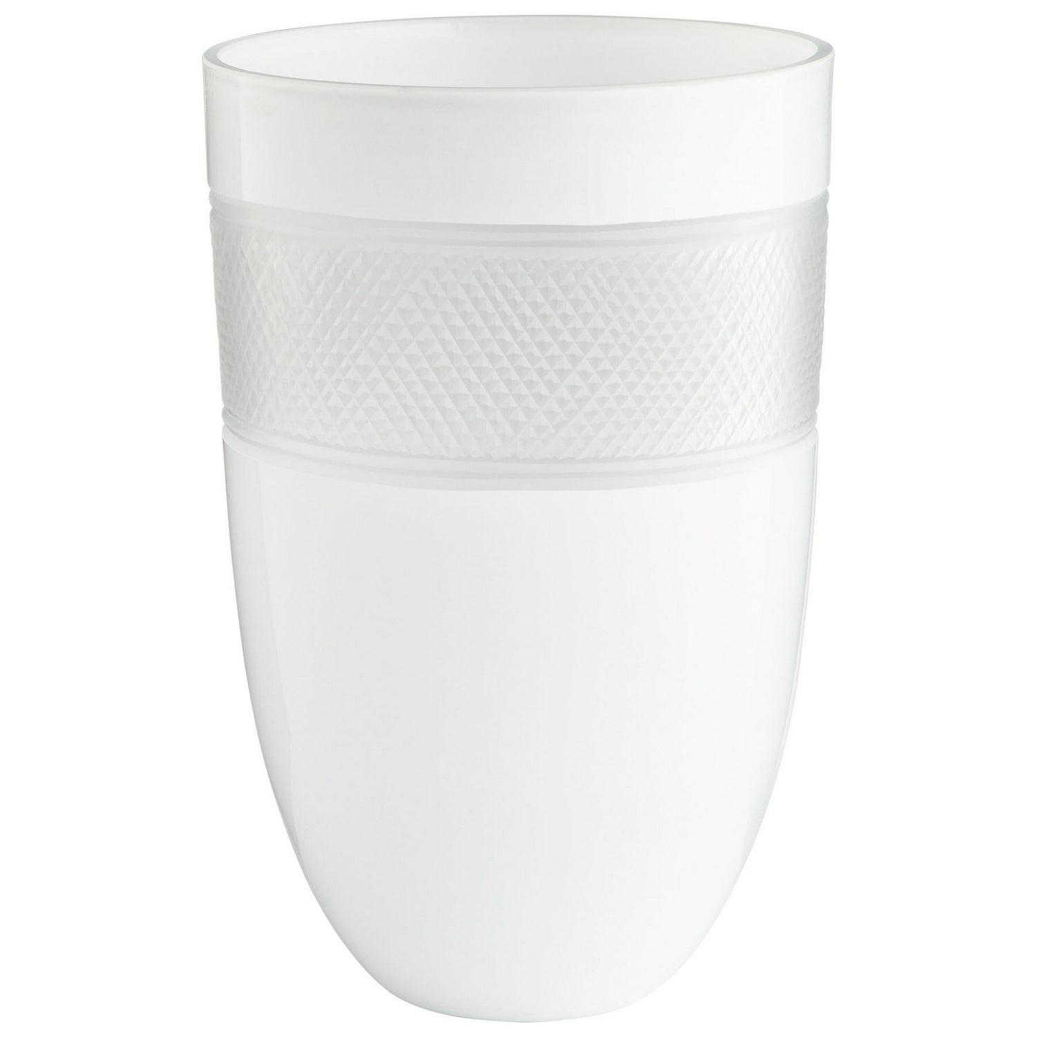 Cyan Design 08654 Calypso Vase - White - Large