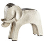 Cyan Design 08884 Tusk Tusk! Sculpture - Raw Nickel - Small