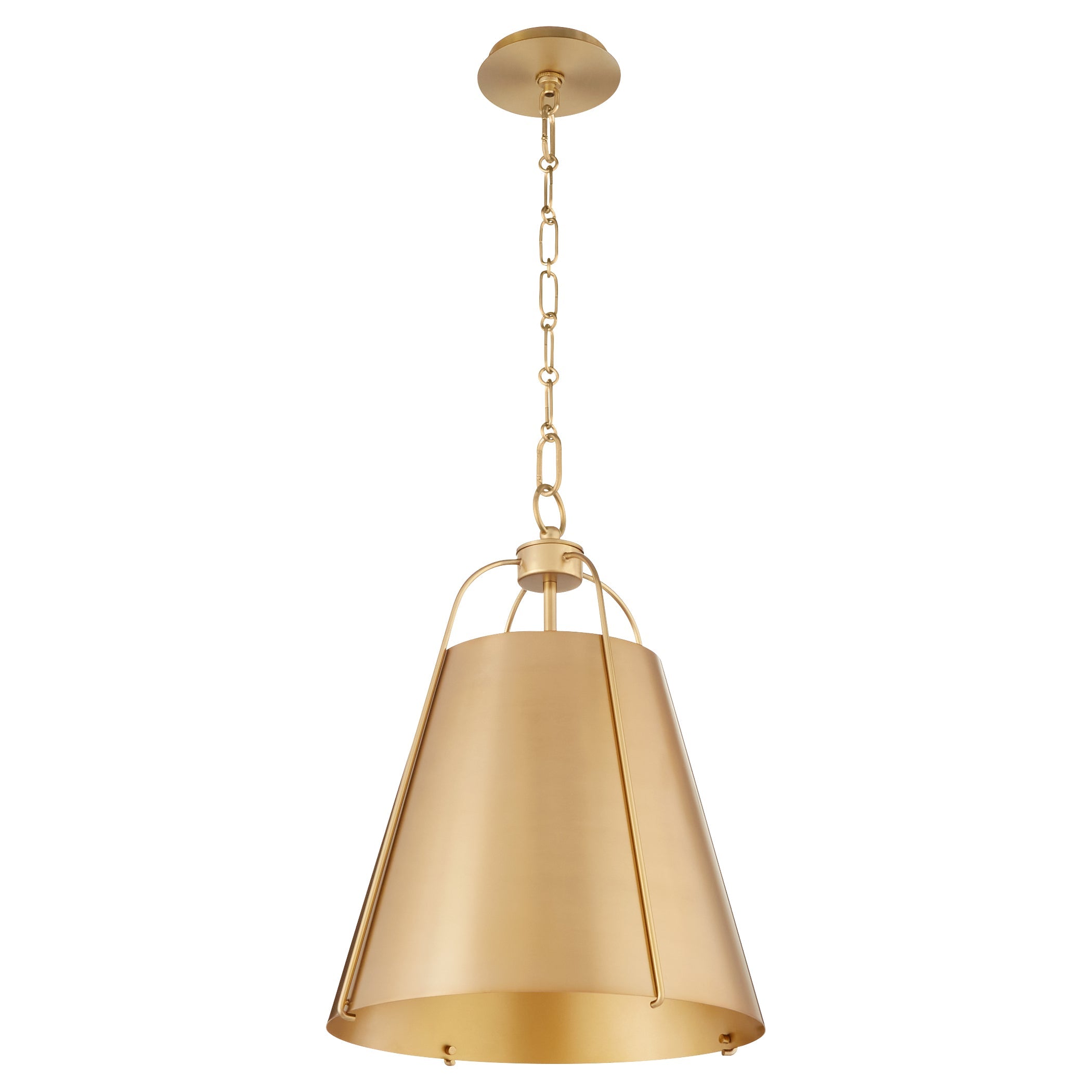 Quorum Ellen 861-1-80 Pendant - Aged Brass