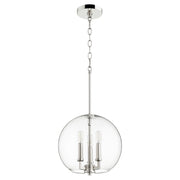 Quorum 873-3-62 Pendant - Polished Nickel