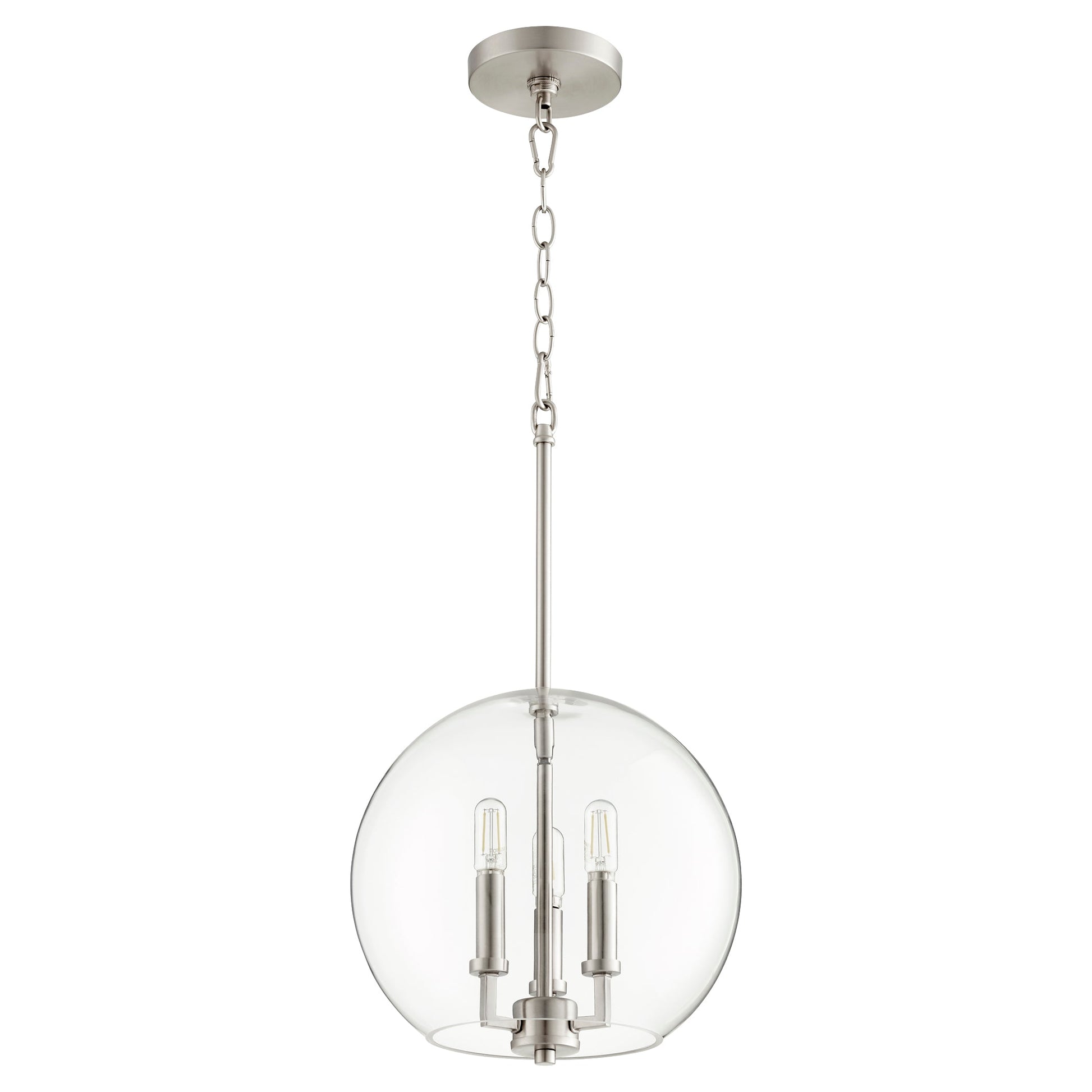 Quorum 873-3-65 Pendant - Satin Nickel