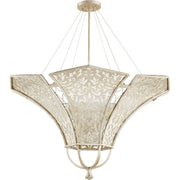Quorum Bastille 875-8-60 Pendant - Aged Silver Leaf