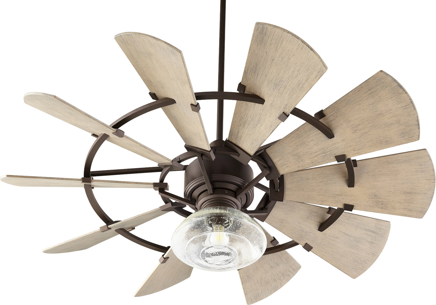 Quorum Windmill 195210-86 Patio Fan - Oiled Bronze