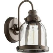 Quorum 586-1-86 One Light Wall Mount - Oiled Bronze Finish