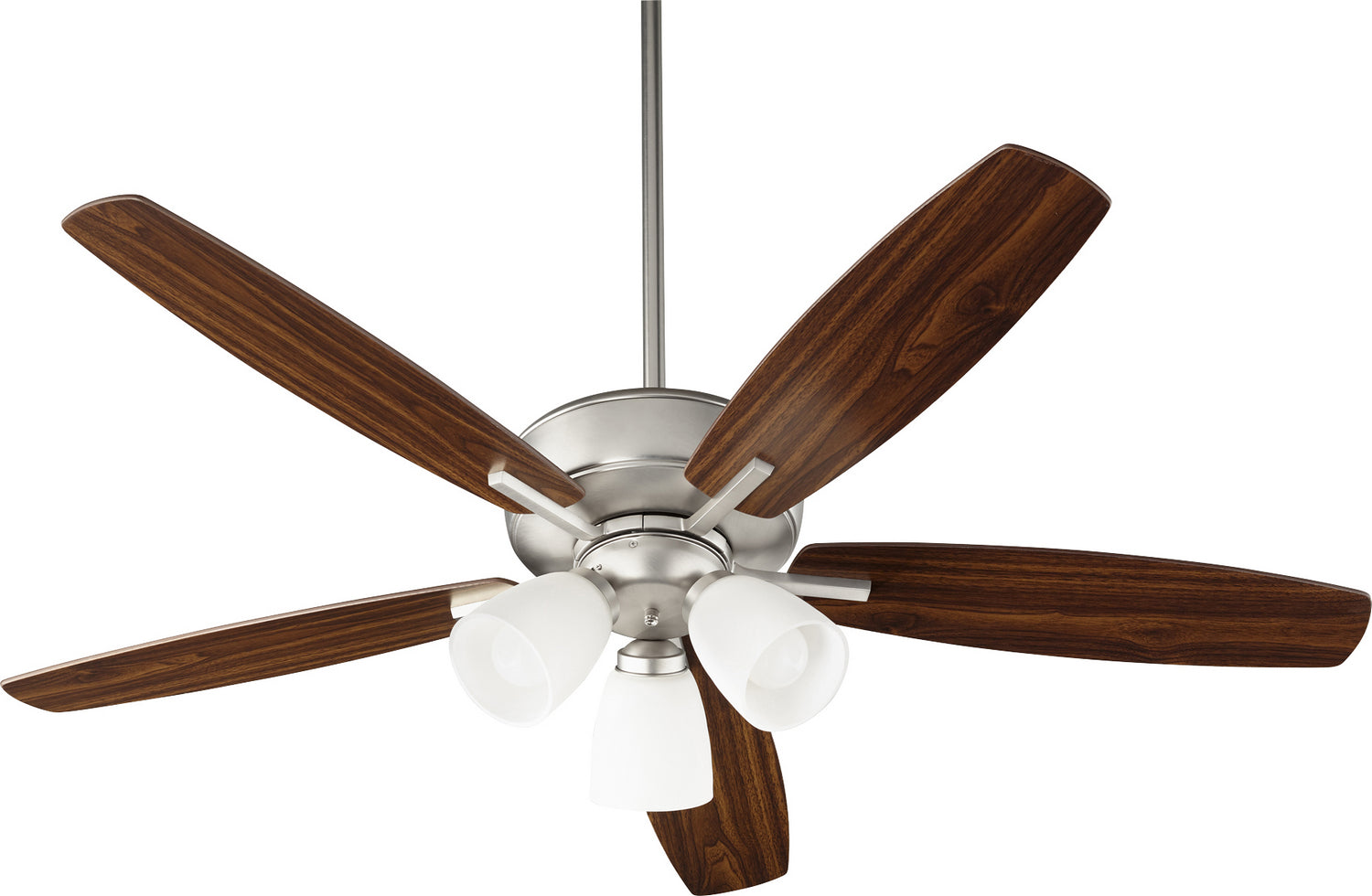 Quorum Breeze 70525-365 Ceiling Fan - Satin Nickel