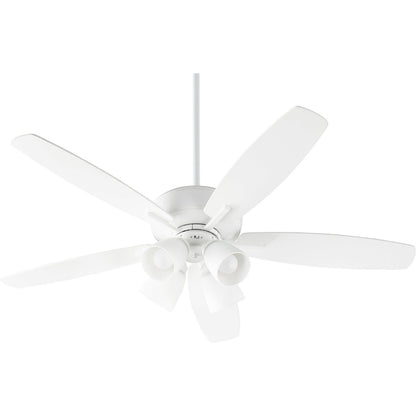 Quorum Breeze 70525-408 Ceiling Fan - Studio White