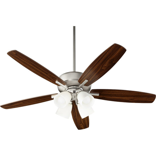 Quorum Breeze 70525-465 Ceiling Fan - Satin Nickel