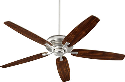 Quorum Apex 90565-65 Ceiling Fan - Satin Nickel