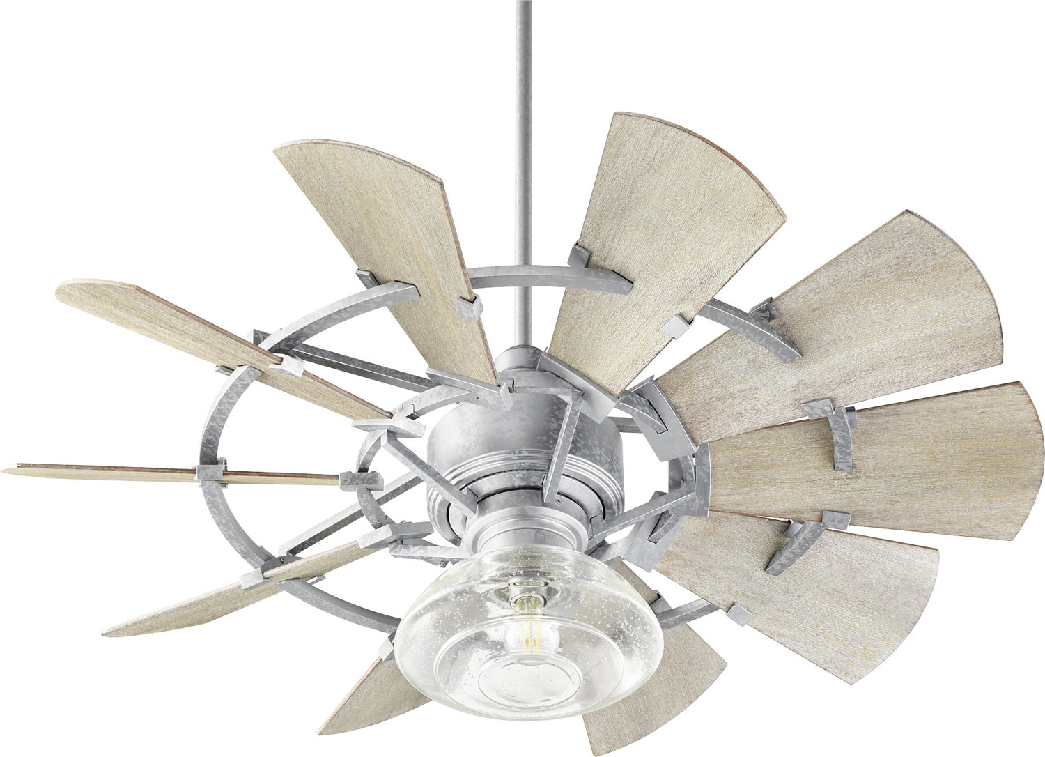 Quorum Windmill 94410-9 Ceiling Fan - Galvanized