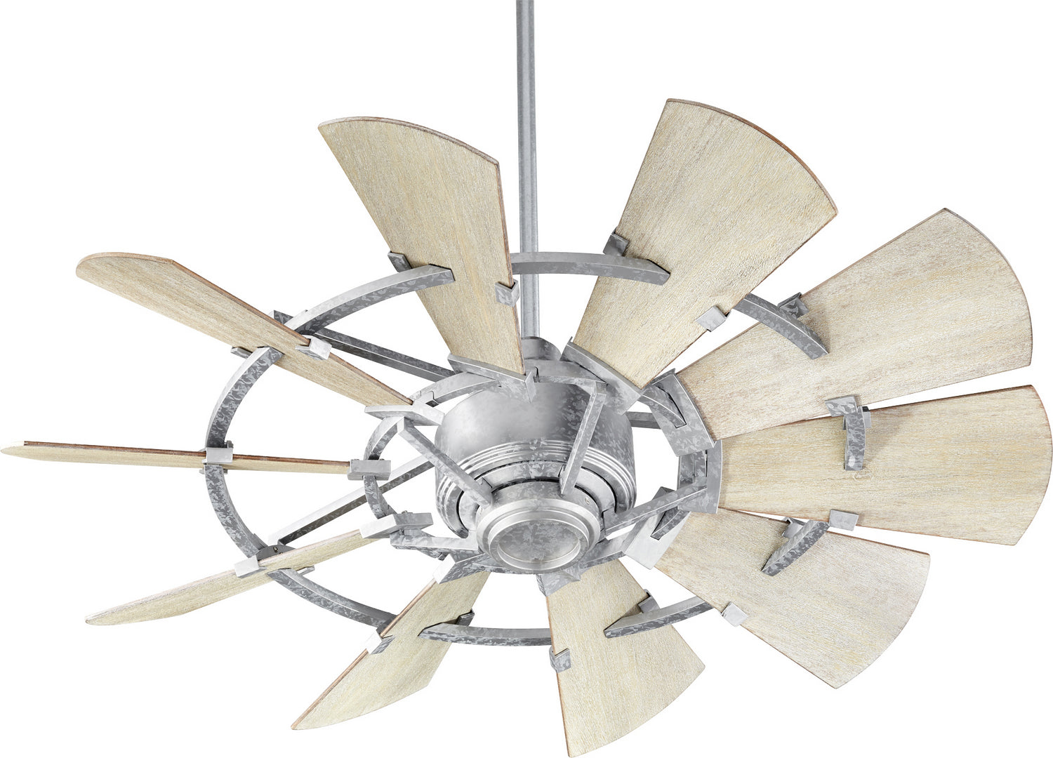 Quorum Windmill 94410-9 Ceiling Fan - Galvanized