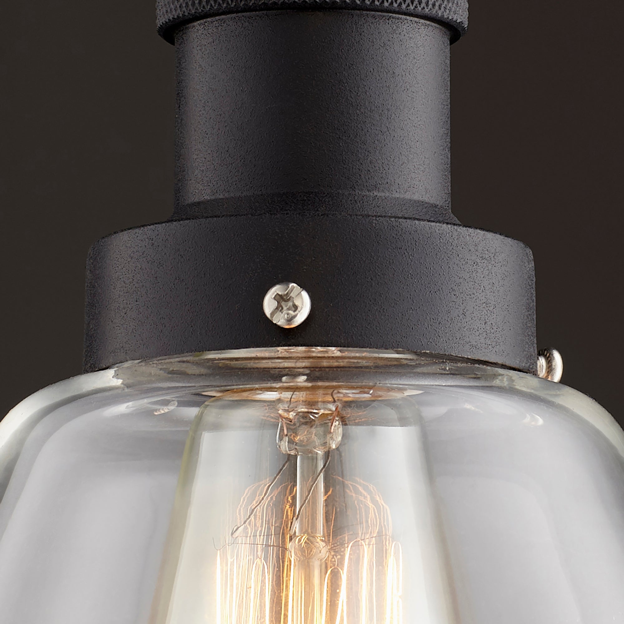 Quorum 878-169 Pendant - Textured Black