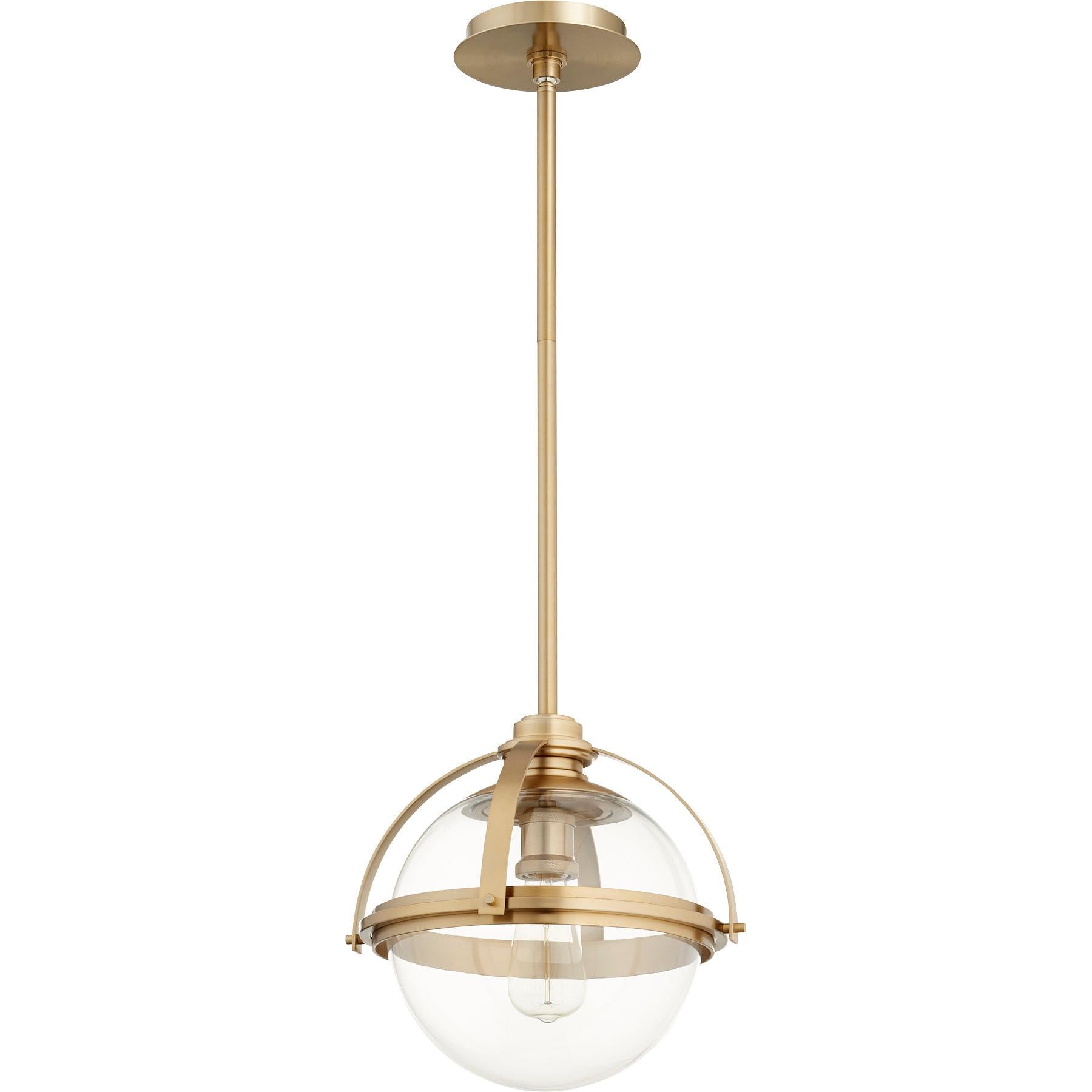 Quorum 88-13-80 Pendant - Aged Brass