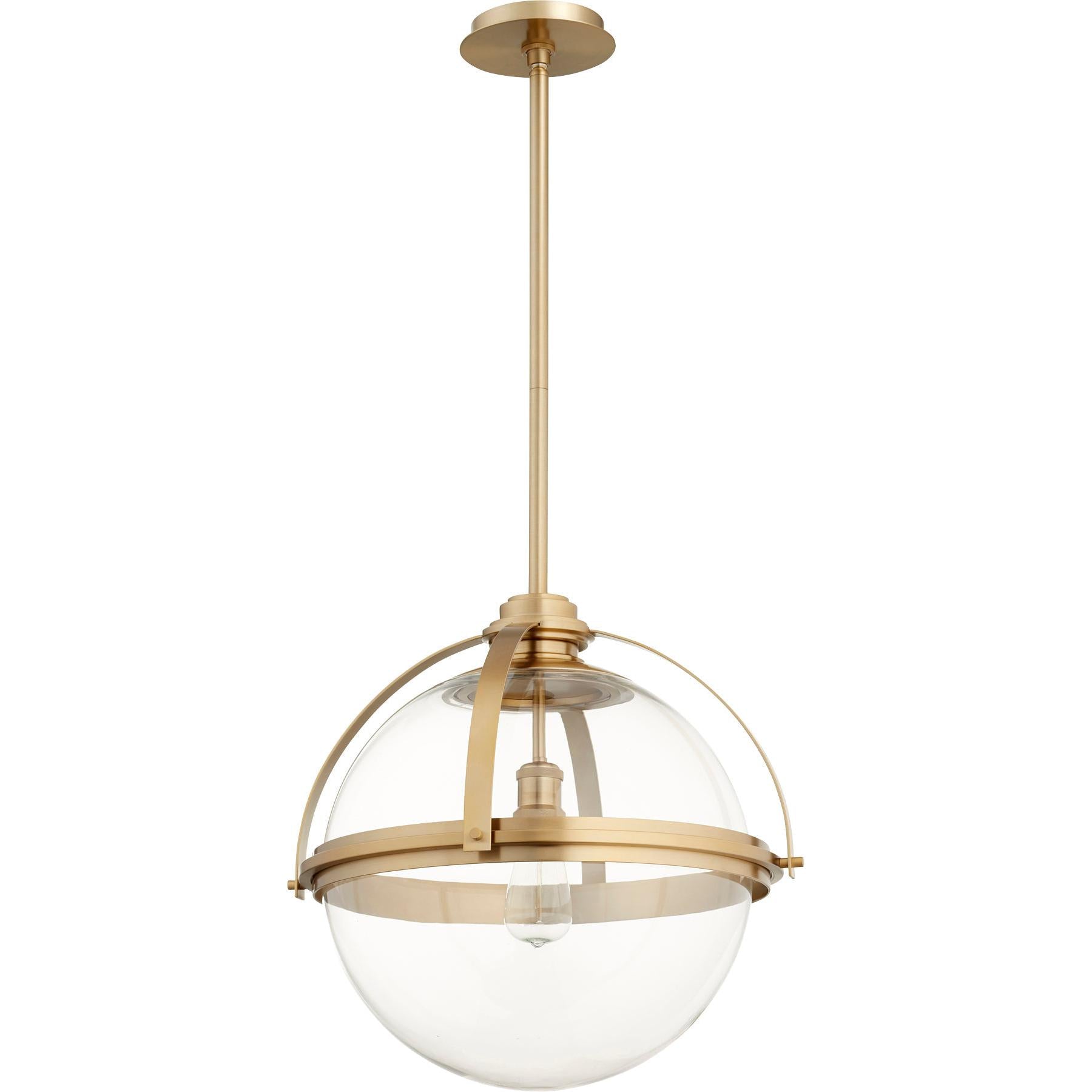 Quorum 88-20-80 Pendant - Aged Brass