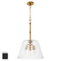 Quorum 8803-3-59 Pendant, UL Damp Rated, Matte Black