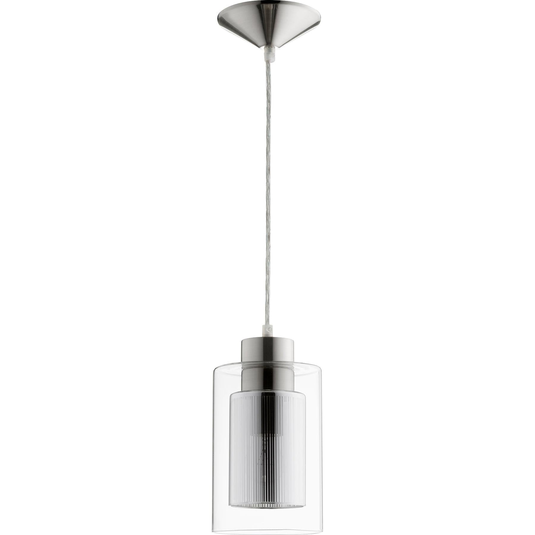Quorum 882-3765 Pendant - Satin Nickel