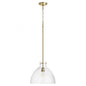 Quorum International WALLINGER 8832-80 Pendant - Aged Brass