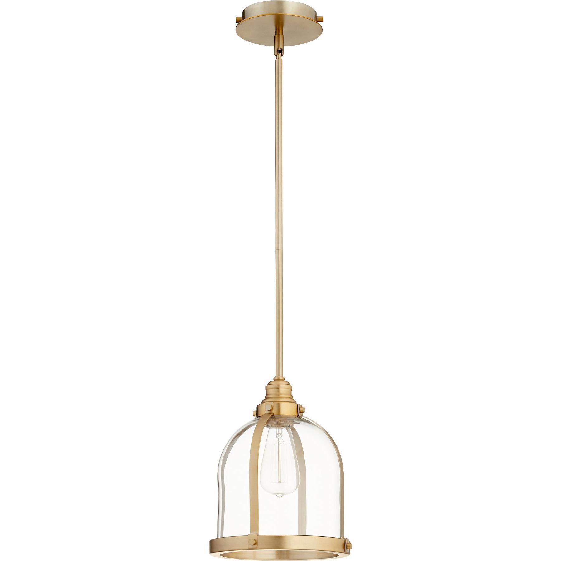 Quorum 886-80 Pendant - Aged Brass