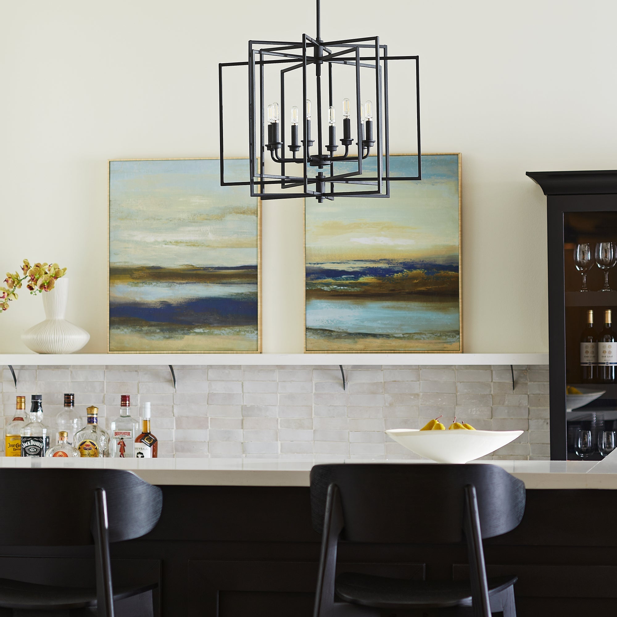 Quorum Hammond 888-8-69 Pendant - Textured Black