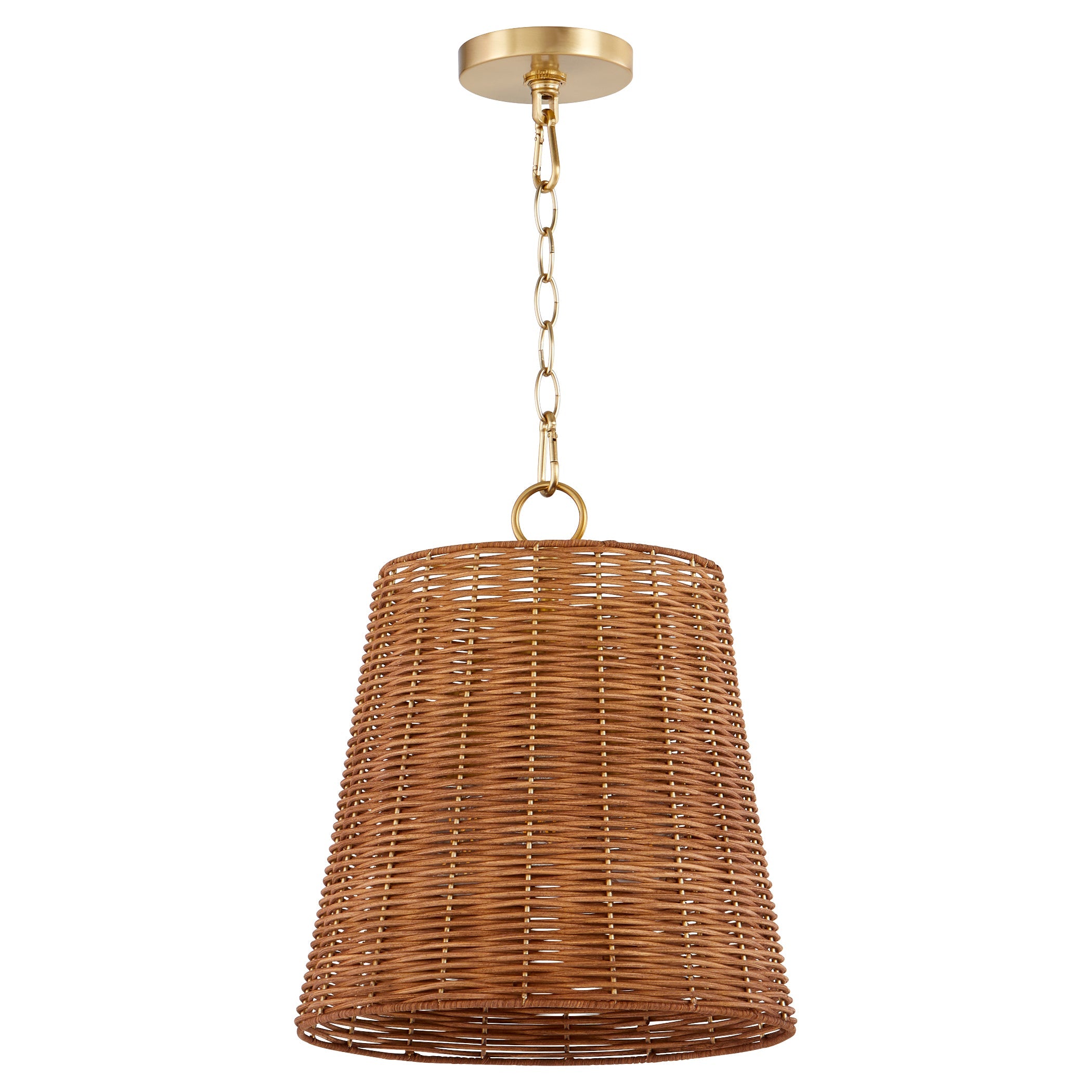 Quorum 8893-13-80 Pendant - Aged Brass