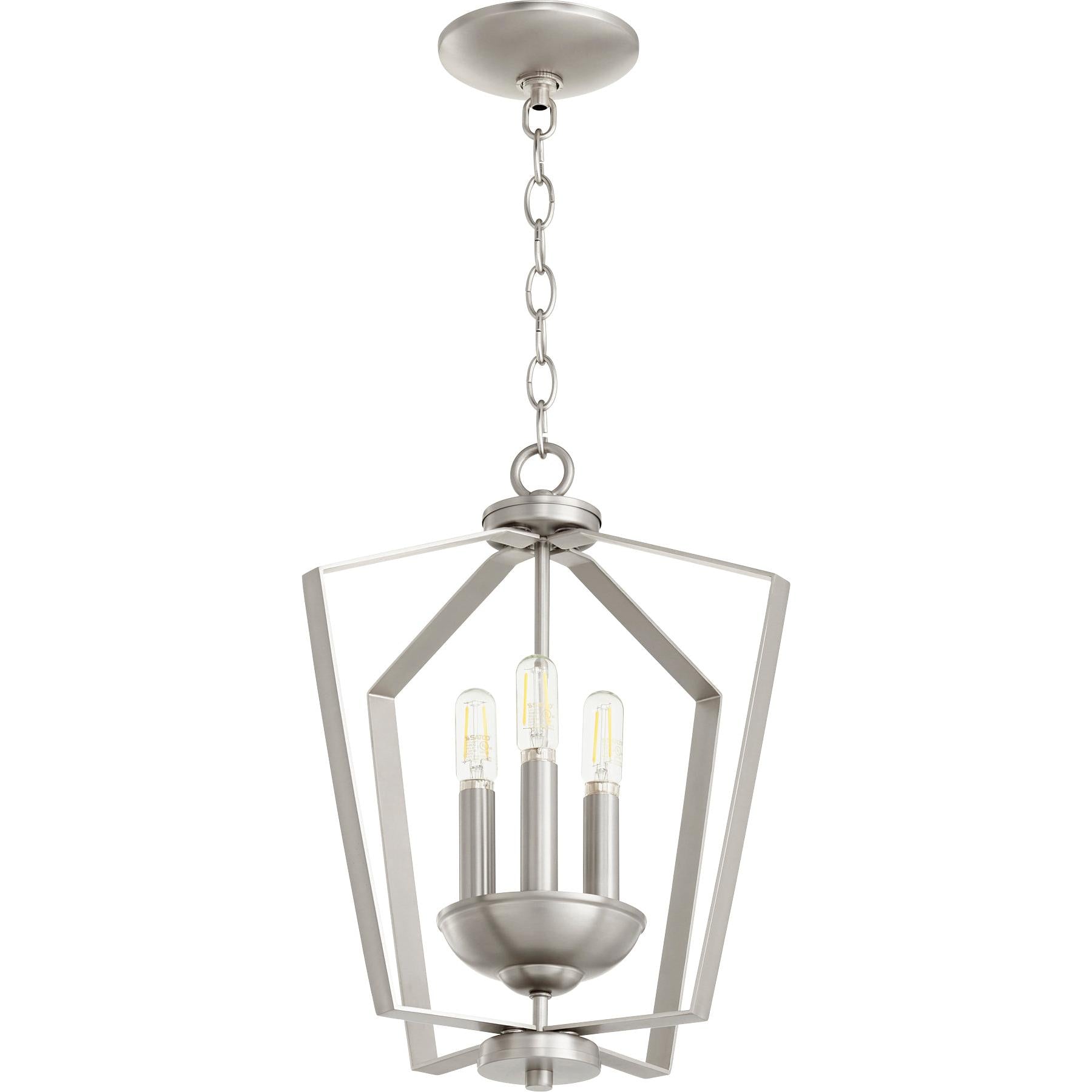 Quorum 894-3-65 Entry - Satin Nickel