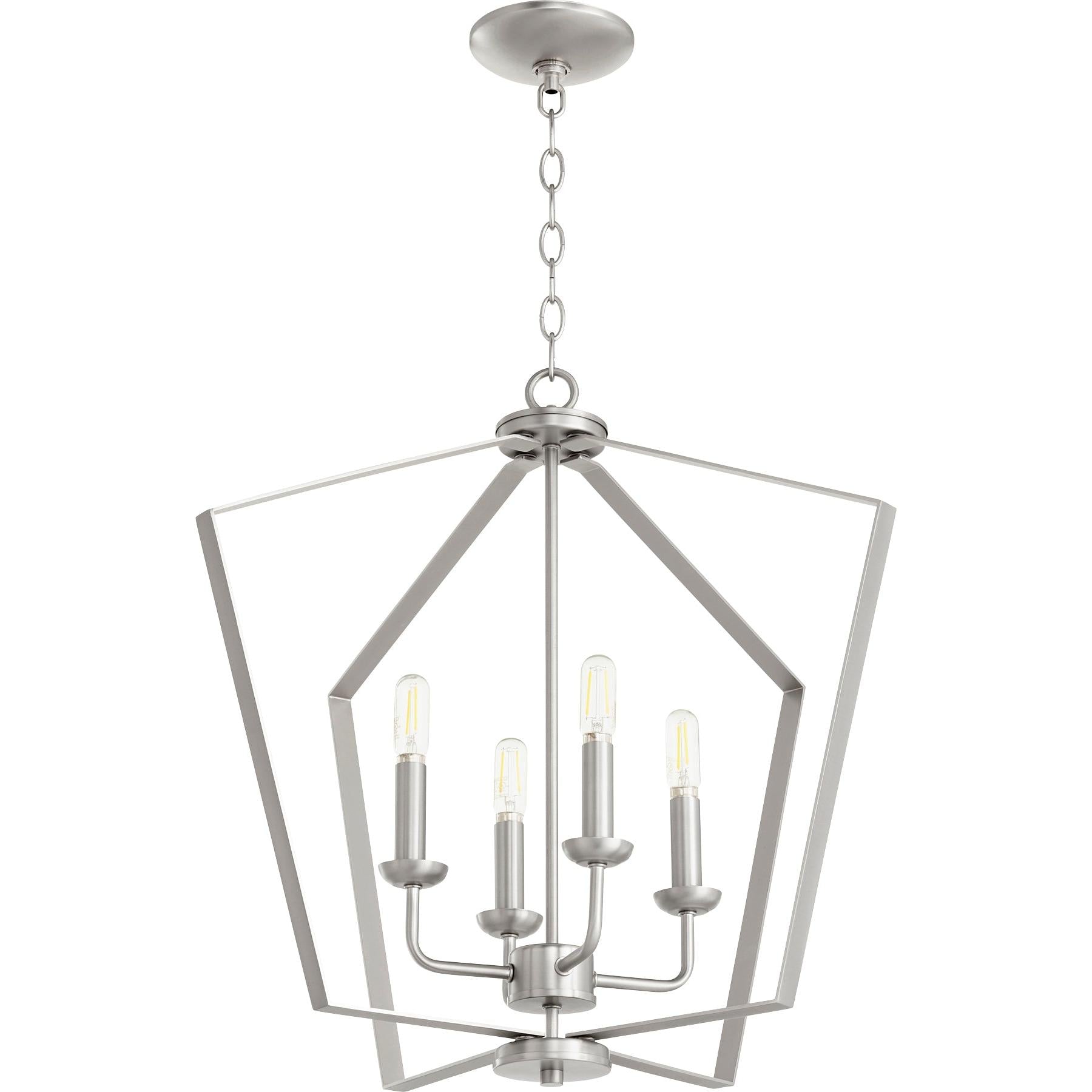 Quorum 894-4-65 Entry - Satin Nickel