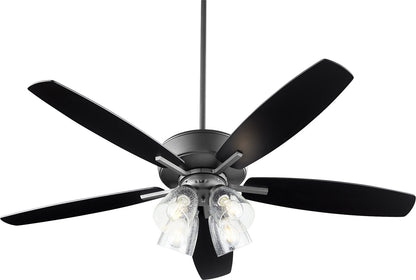 Quorum Breeze 70525-469 Ceiling Fan - Textured Black