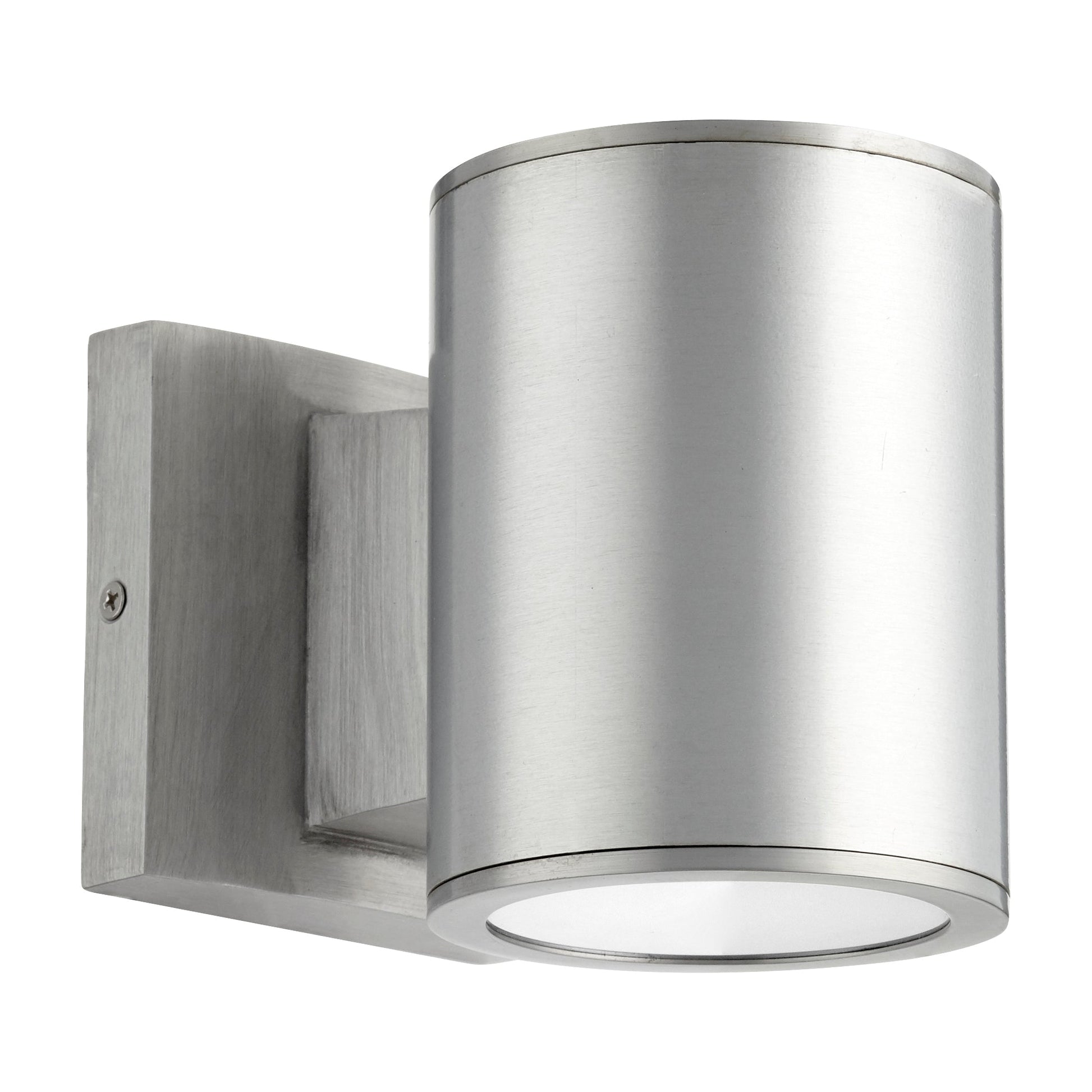 Quorum Cylinder 920-2-16 Outdoor - Brushed Aluminum