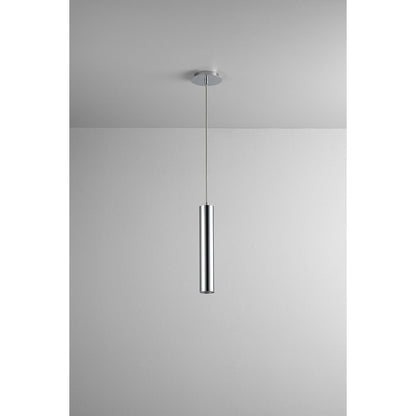 Oxygen Idol 3-635-14 Pendant with Metal Housing 3000K Modern - Polished Chrome