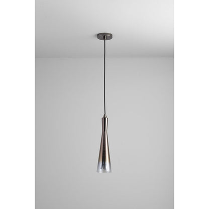 Oxygen Cornet 3-651-2018 Modern Pendant - Gunmetal W/ Coffee Ombre