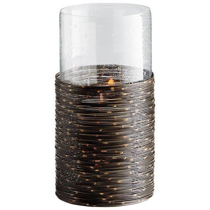 Cyan Design 09702 Tara Candleholder - Antique Black - Small