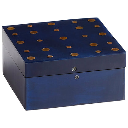 Cyan Design 09788 Dotty Container - Black And Brass - Small