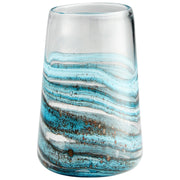 Cyan Design 09986 Rogue Vase - Blue & Gold Dust - Small