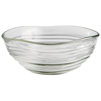 Cyan Design 10021 Wavelet Bowl - Clear - Small