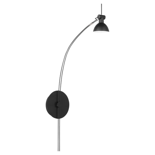 Quorum 943-59 Wall Mount, UL Damp Rated, Matte Black