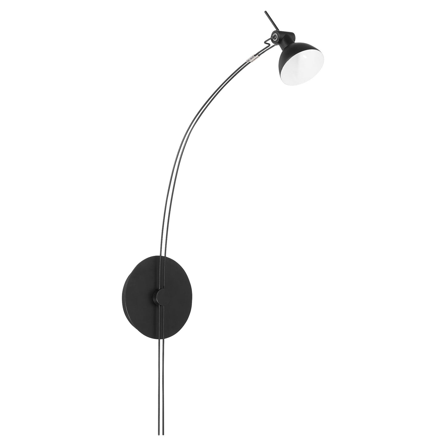 Quorum 943-59 Wall Mount, UL Damp Rated, Matte Black