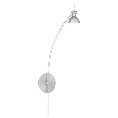 Quorum 943-65 Wall Mount, UL Damp Rated, Satin Nickel