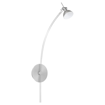 Quorum 943-65 Wall Mount, UL Damp Rated, Satin Nickel