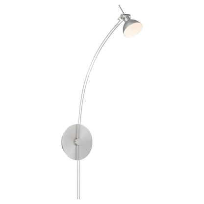 Quorum 943-65 Wall Mount, UL Damp Rated, Satin Nickel