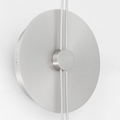 Quorum 943-65 Wall Mount, UL Damp Rated, Satin Nickel