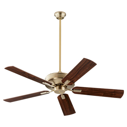 Quorum Premier 54525-80 Ceiling Fan - Aged Brass