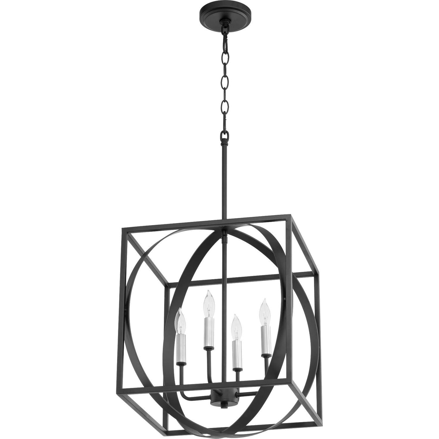 Quorum 8150-4-69 Pendant - Textured Black