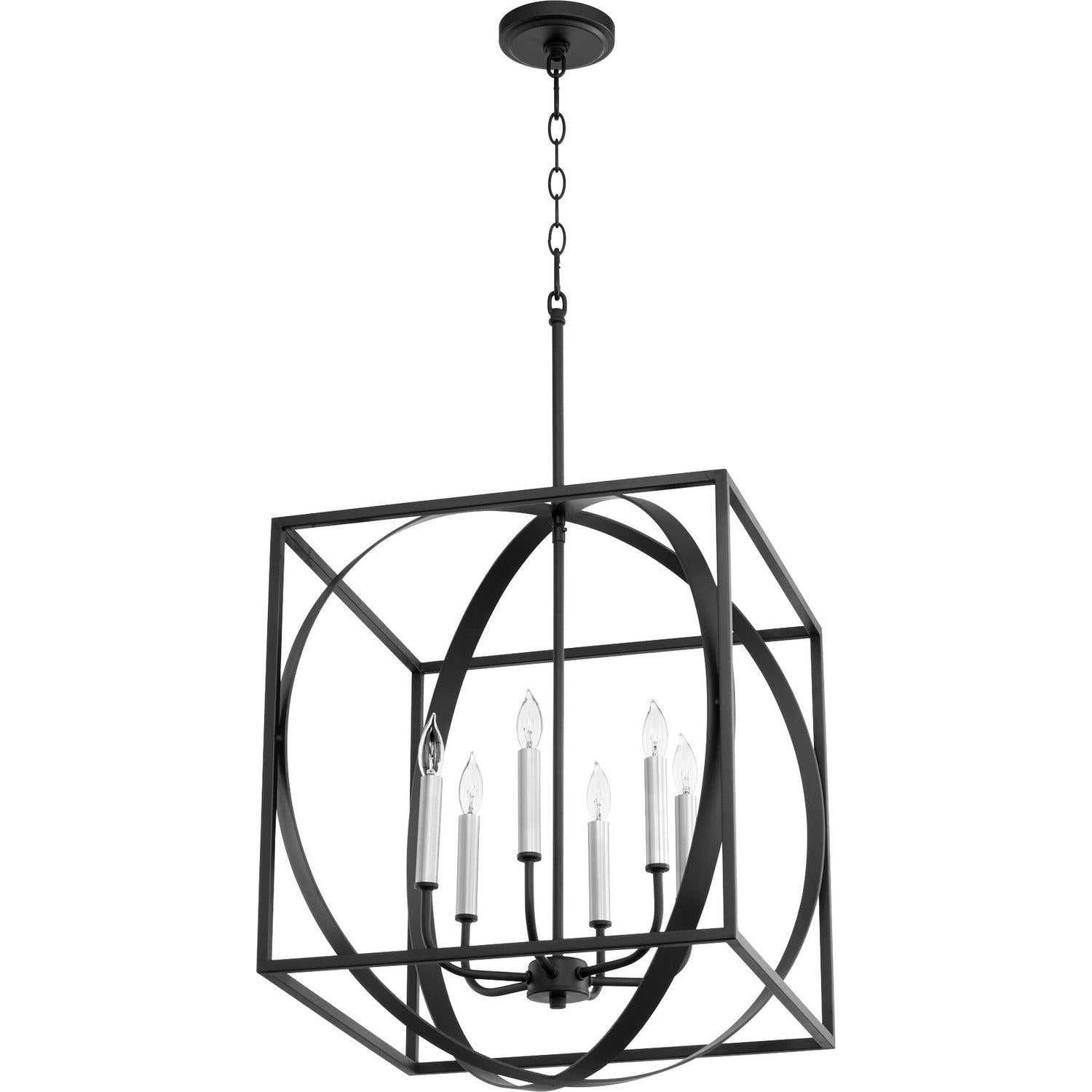 Quorum 8150-6-69 Pendant - Textured Black
