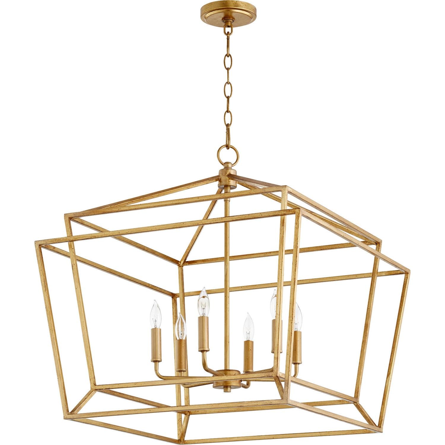 Quorum Monument 8407-6-74 Nook - Gold Leaf